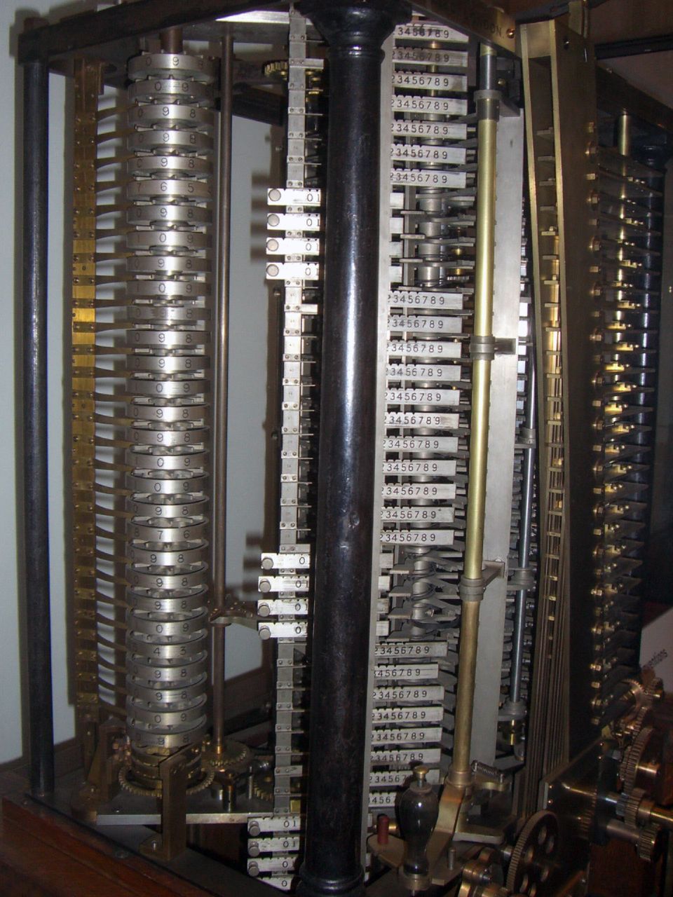 A model of Babbage’s proposed Analytical Engine, the machine Ada Lovelace wrote instructions for